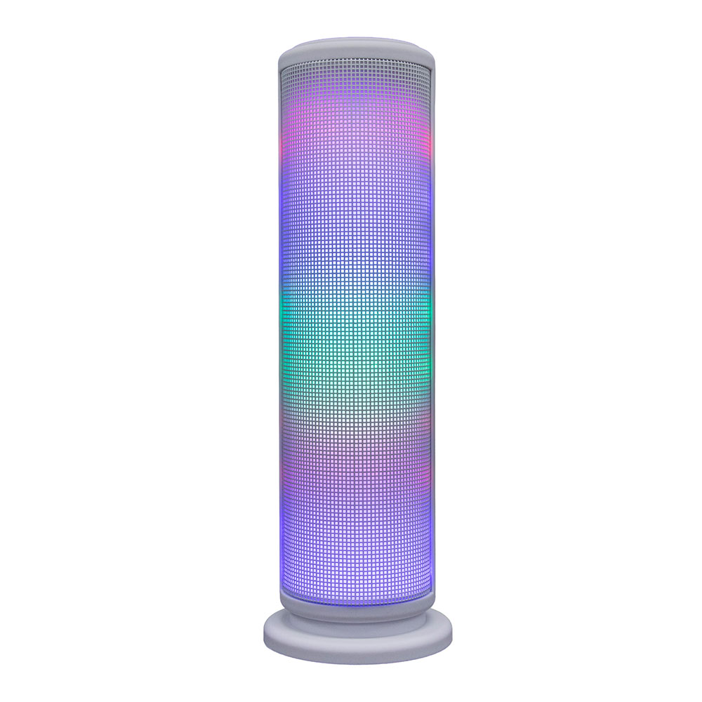 LED Bluetooth Wireless Tower Speaker - White