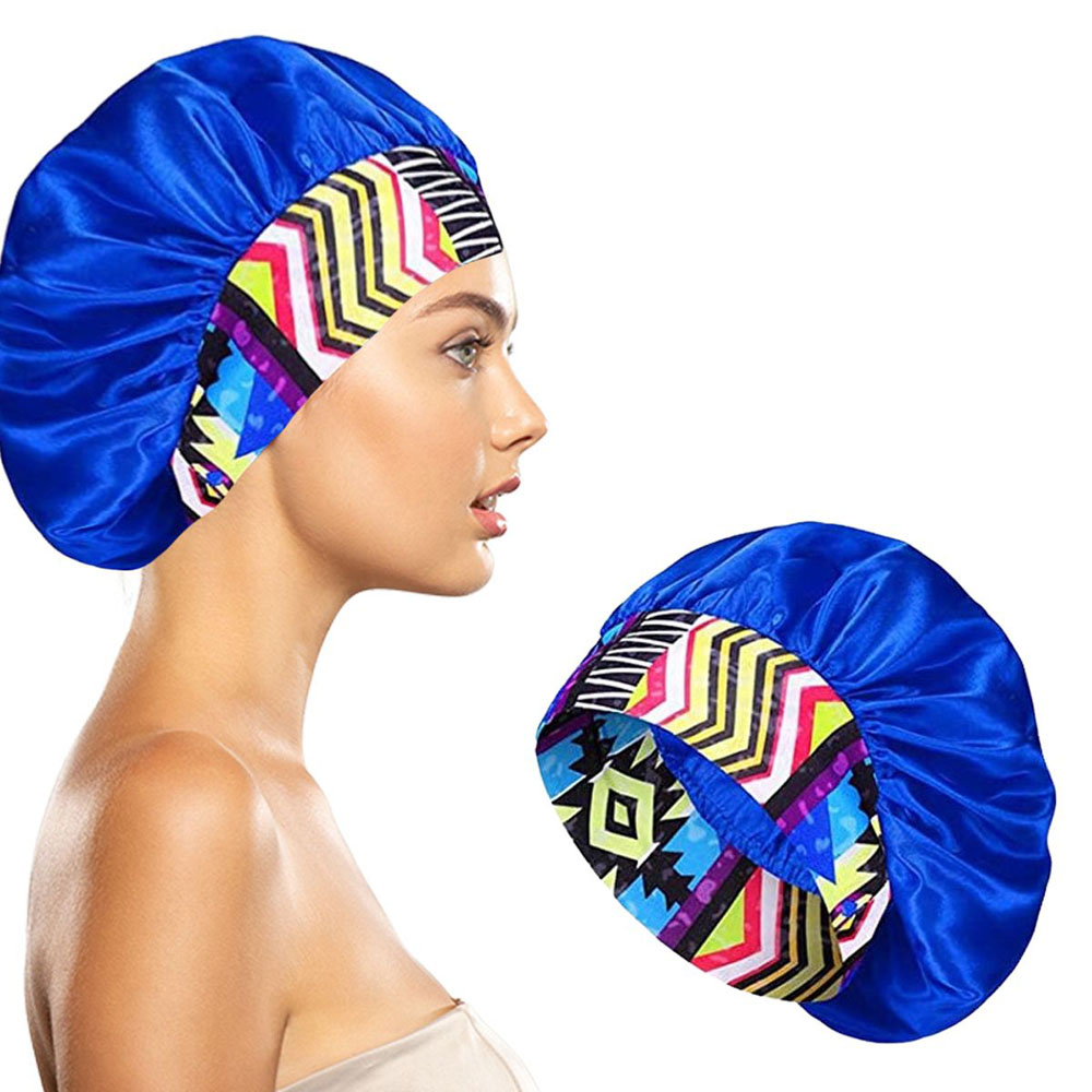 Women's Silky Satin Head Wrap - Blue