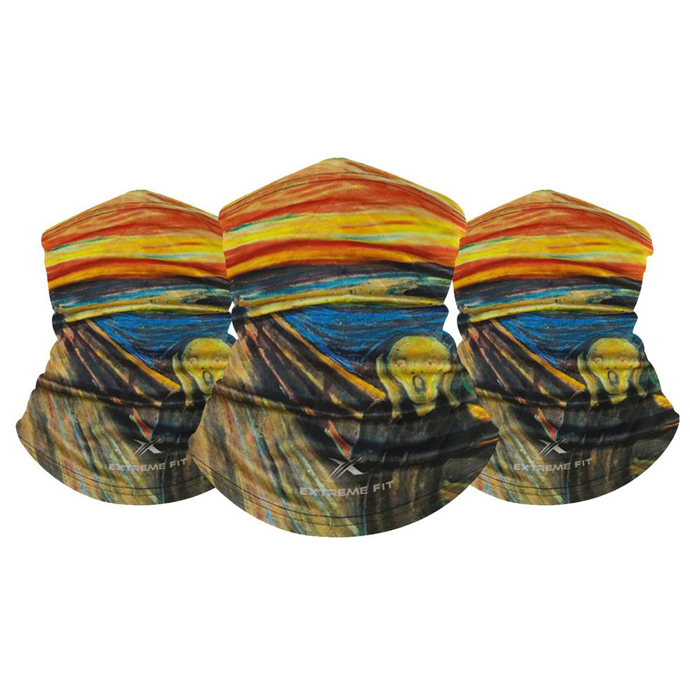 Famous Painting Neck Gaiter (3-Pack) - The Scream