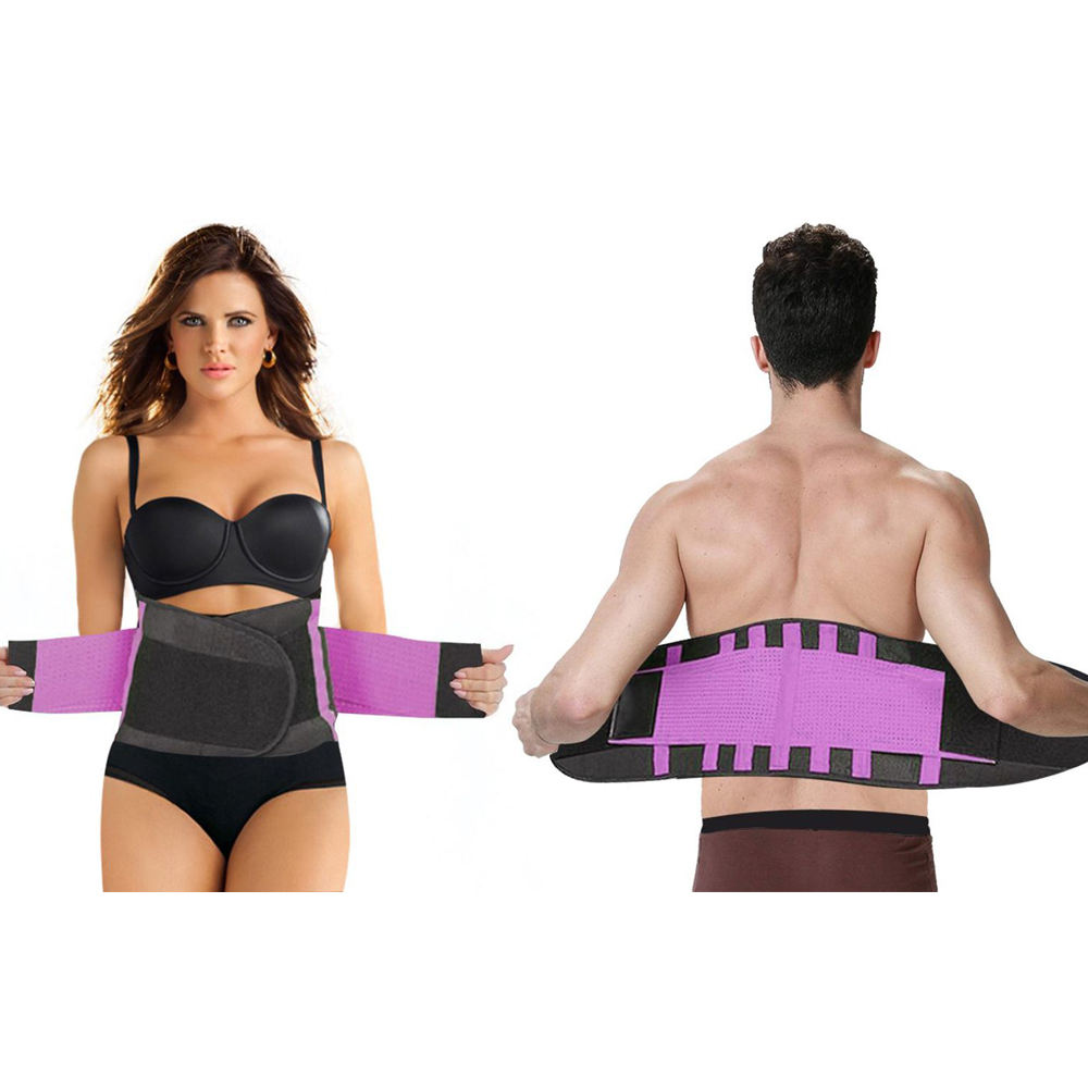 Unisex Double-Compression Shaping Belt - X-Large/2XL - Purple