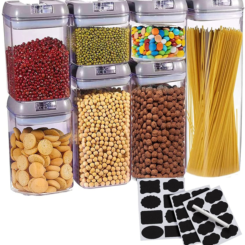 Photos - Food Container Cheer Collection 7-Piece Food Storage Container Set by Cheer Collection 