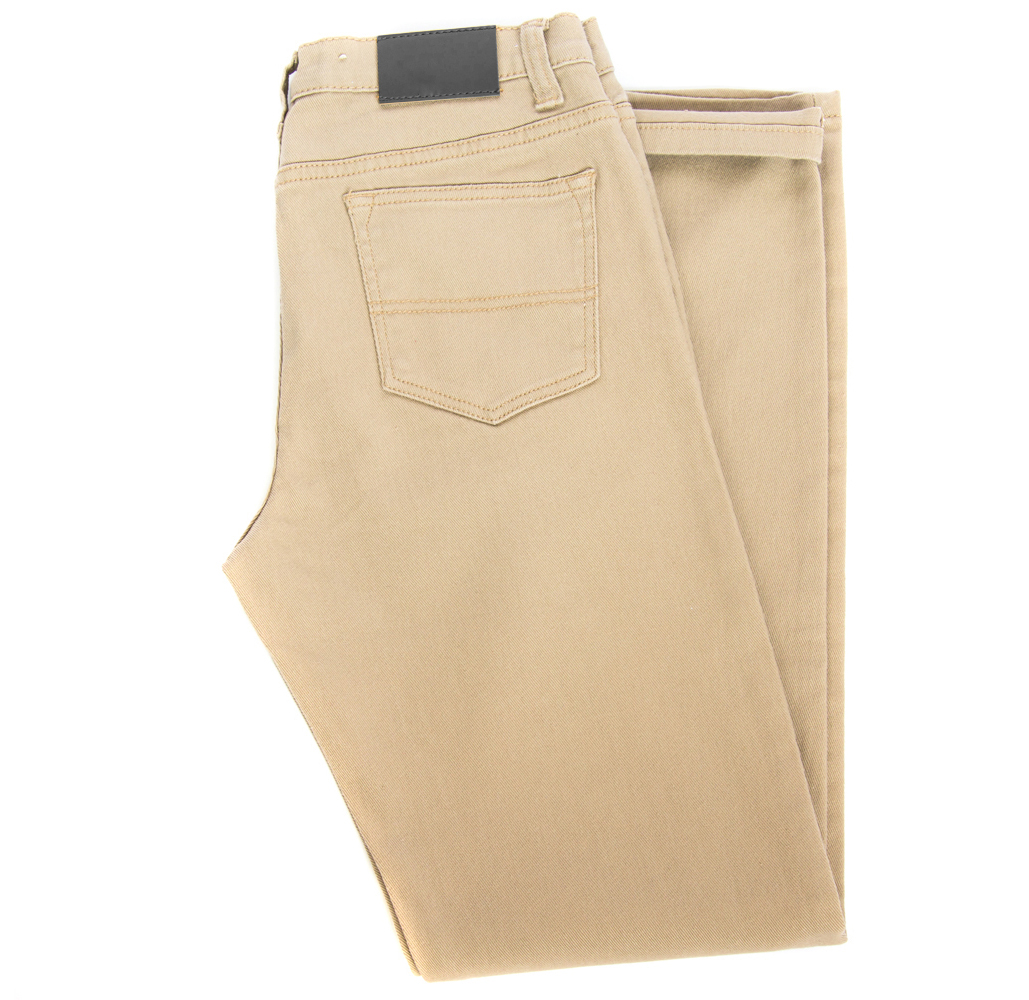 Alta Men's Slim Fit Skinny Denim Jeans - Khaki - Size 34
