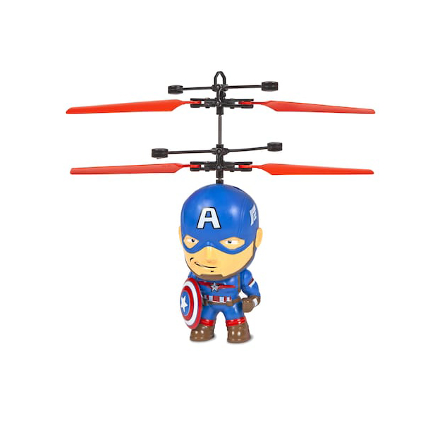 Marvel 3.5-Inch Flying Figure IR Helicopter - Captain America