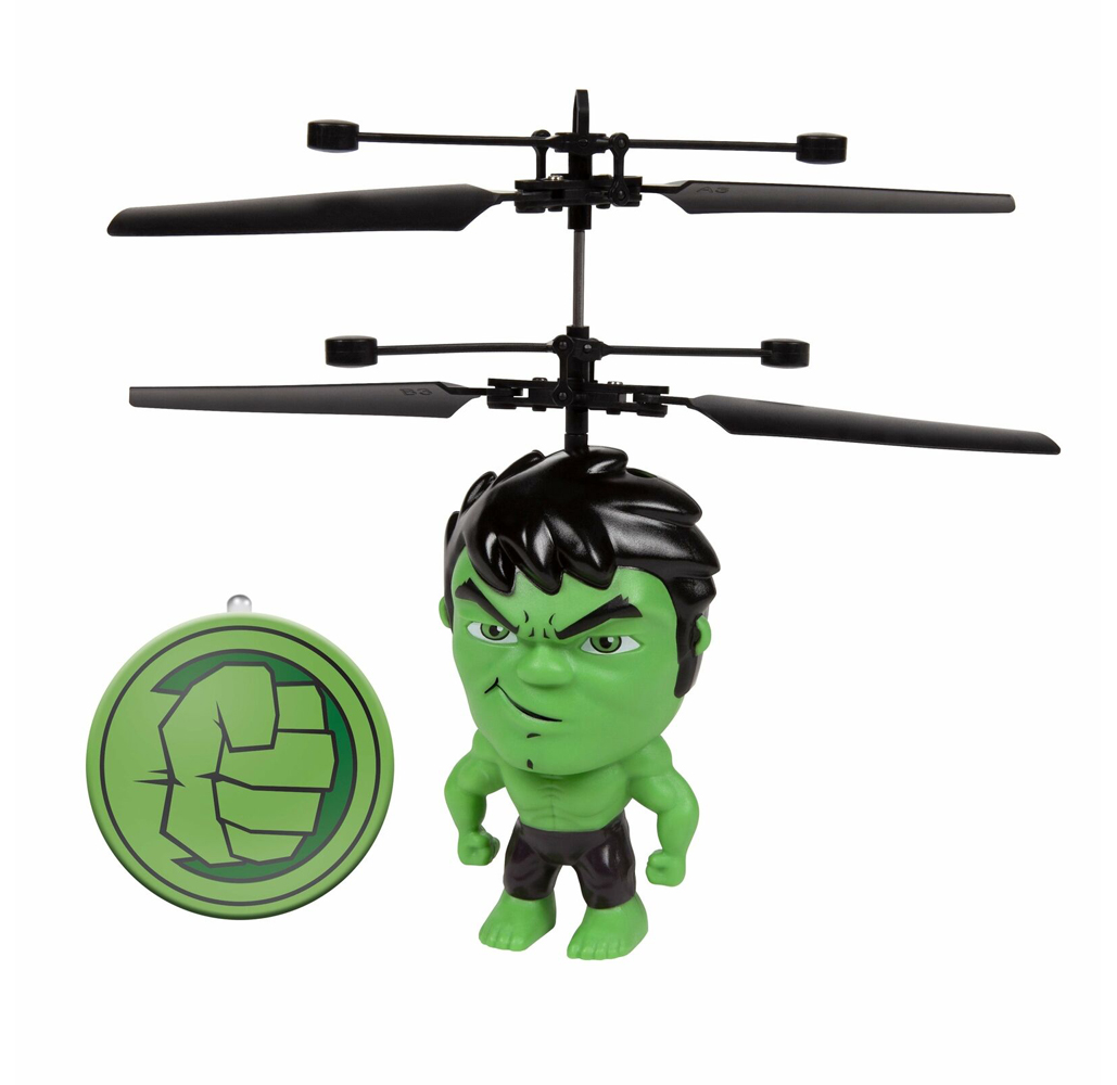 Marvel 3.5-Inch Flying Figure IR Helicopter - Hulk