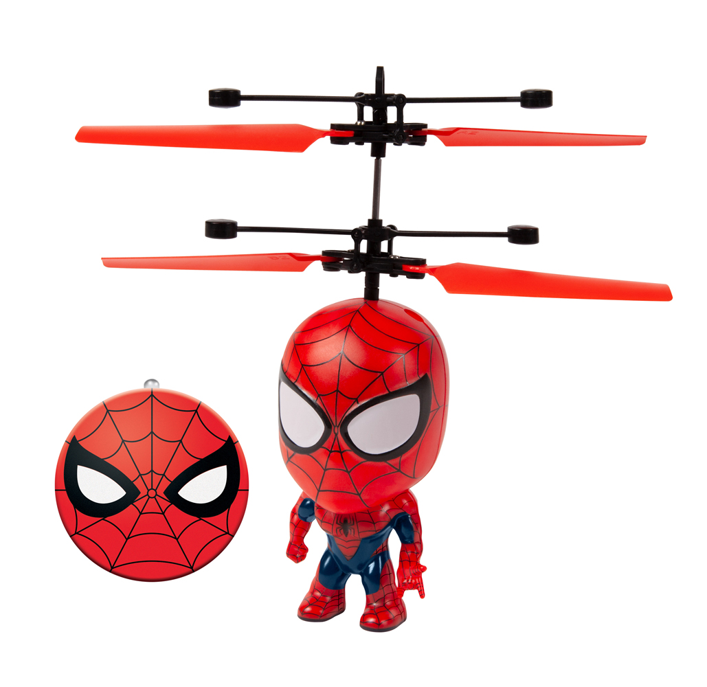 Marvel 3.5-Inch Flying Figure IR Helicopter - Spider-Man