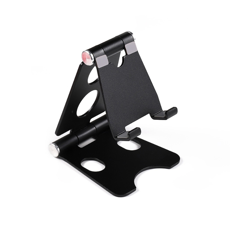 Universal Folding Adjustable Cell Phone/Tablet Stand - Medium - Black-image-SKU1705947
