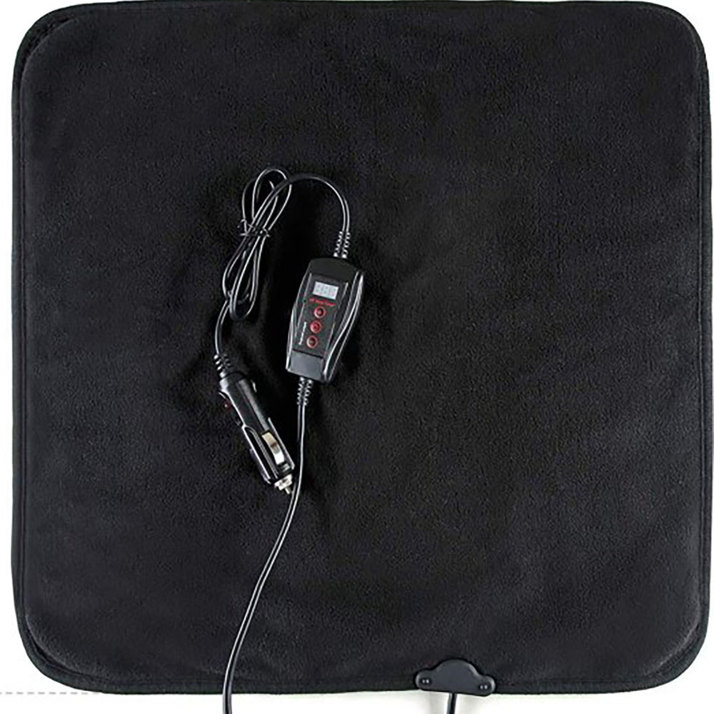 Zone Tech™ Car Mini Electric Heating Pad - Classic Black