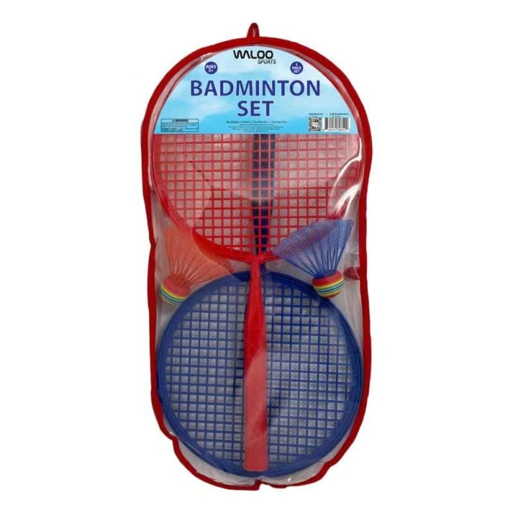 Waloo® Sports Badminton Set - Blue and Red