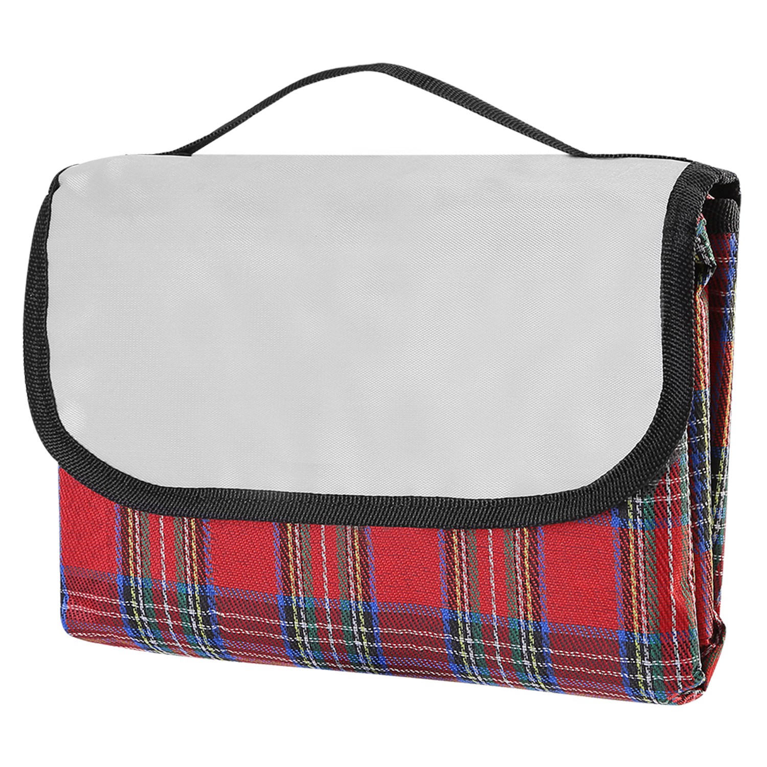 Fold-Out 60" x 78" Waterproof Picnic Blanket - Red