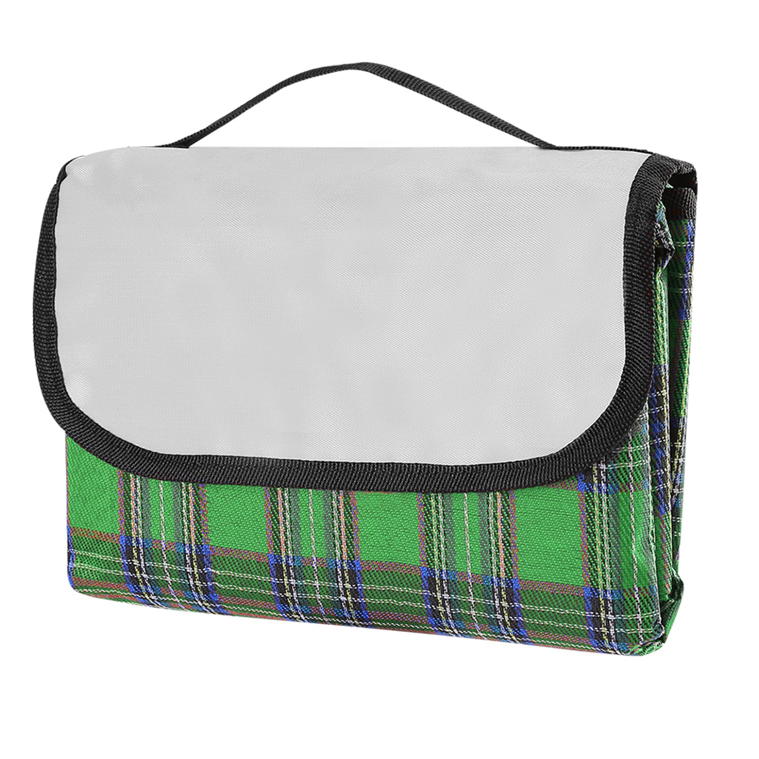 Fold-Out 60" x 78" Waterproof Picnic Blanket - Green