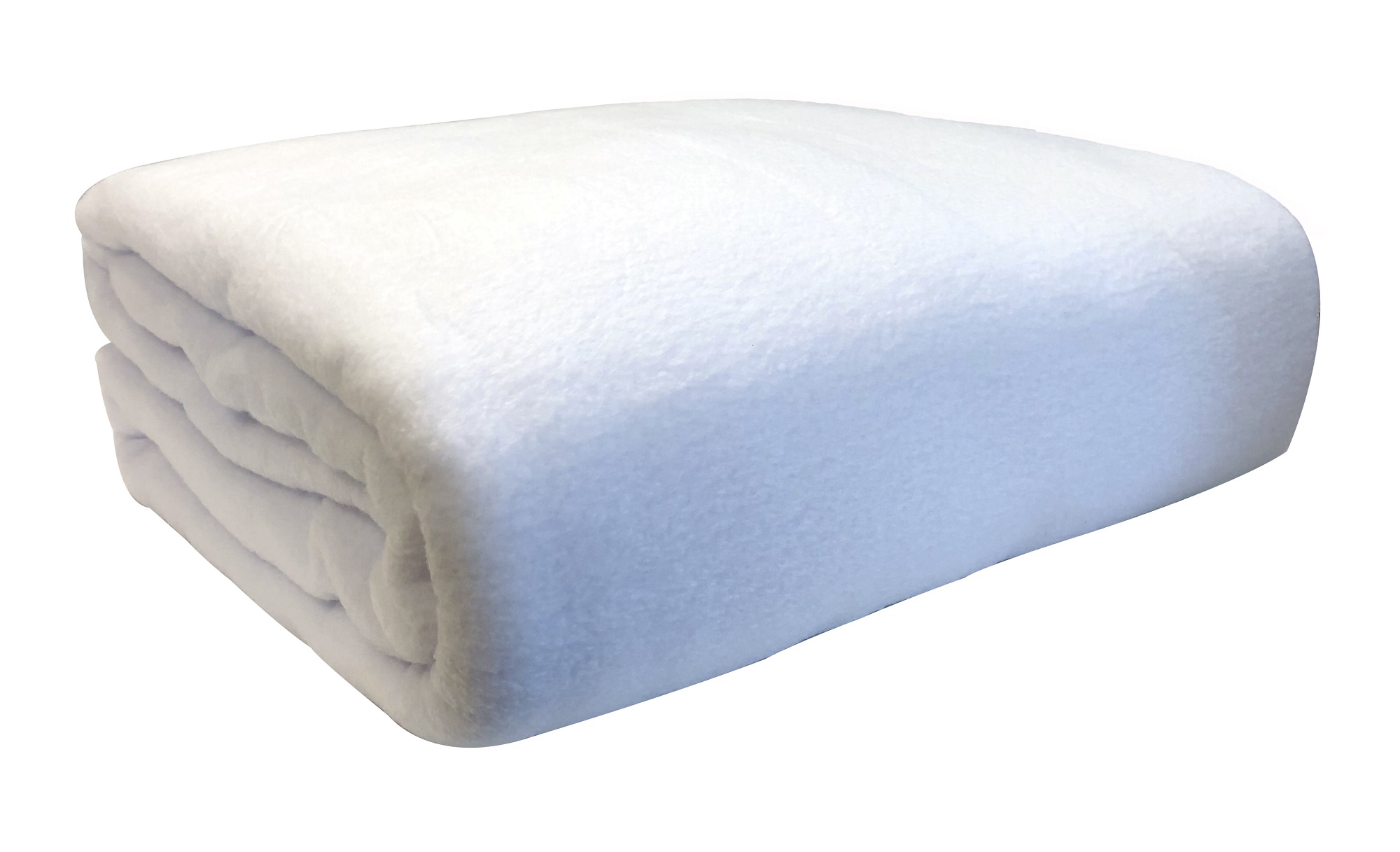 Supreme Warmth Plush Fleece Blanket - King - White