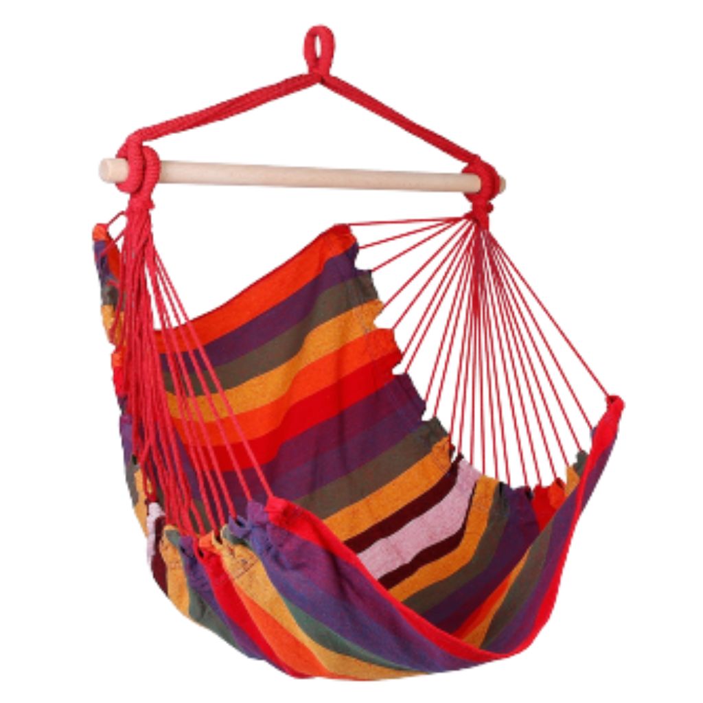 LakeForest&reg; Hanging Hammock Chair - Red