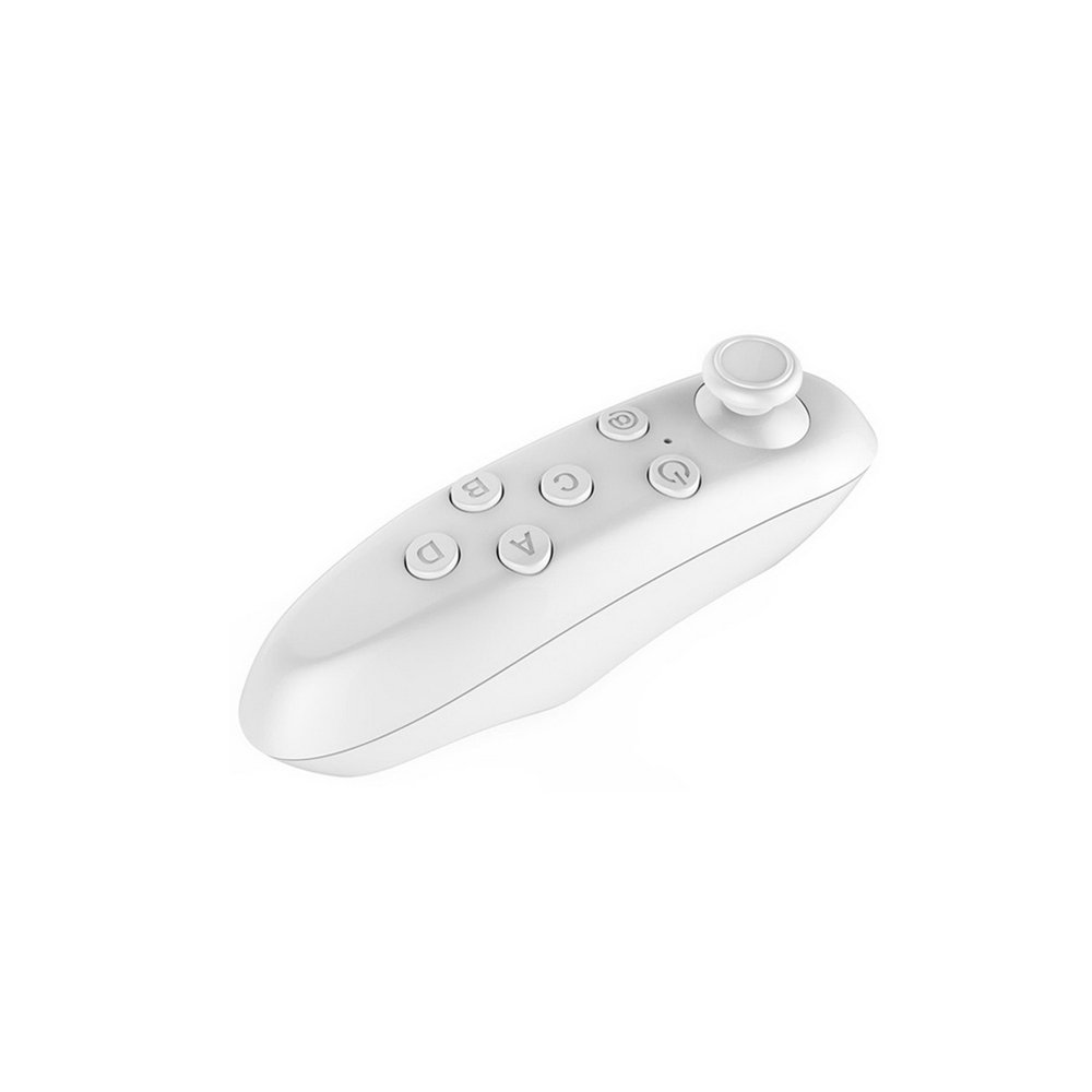 Remote Control for Bluetooth Devices and 3D Virtual Reality Headsets - Remote Control White-image-SKU3250659