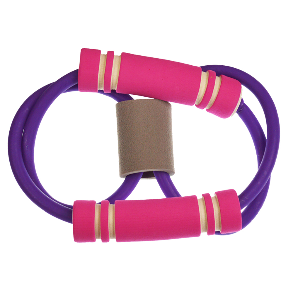 UntilGone – Figure 8 Resistance Bands for Exercise – Purple – Pink