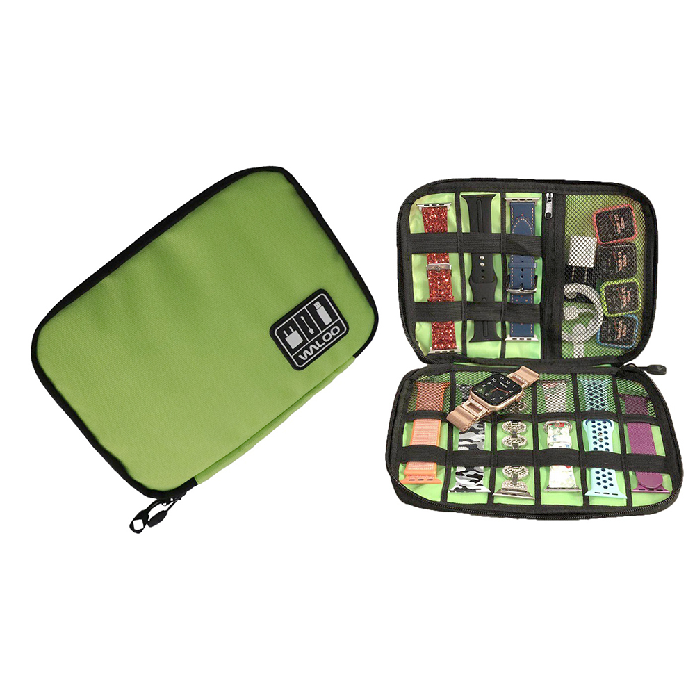 Smartwatch Band CaseHolder  Cable Organizer   Green