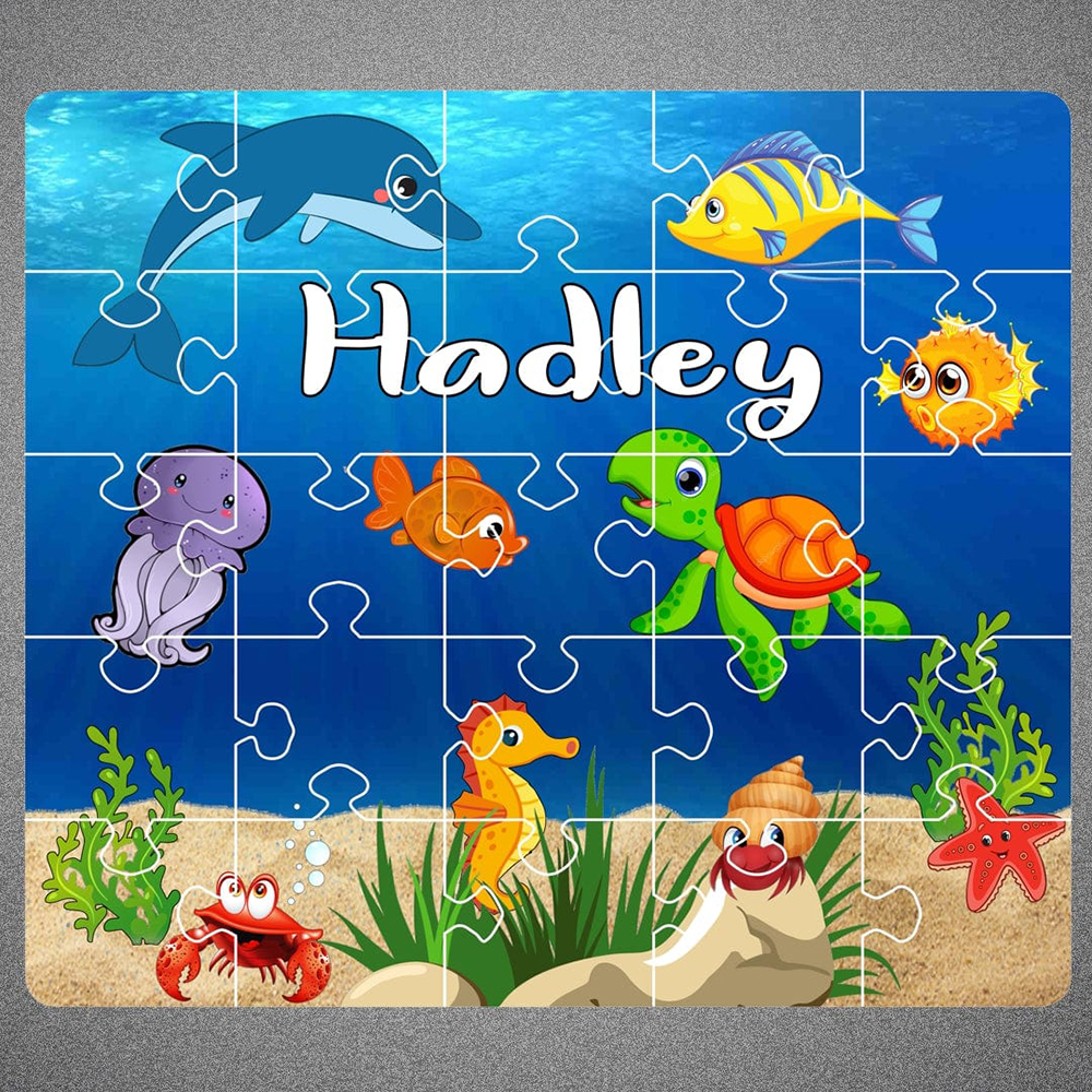 Personalized Name Puzzle - Under the Sea-image-SKU3350733