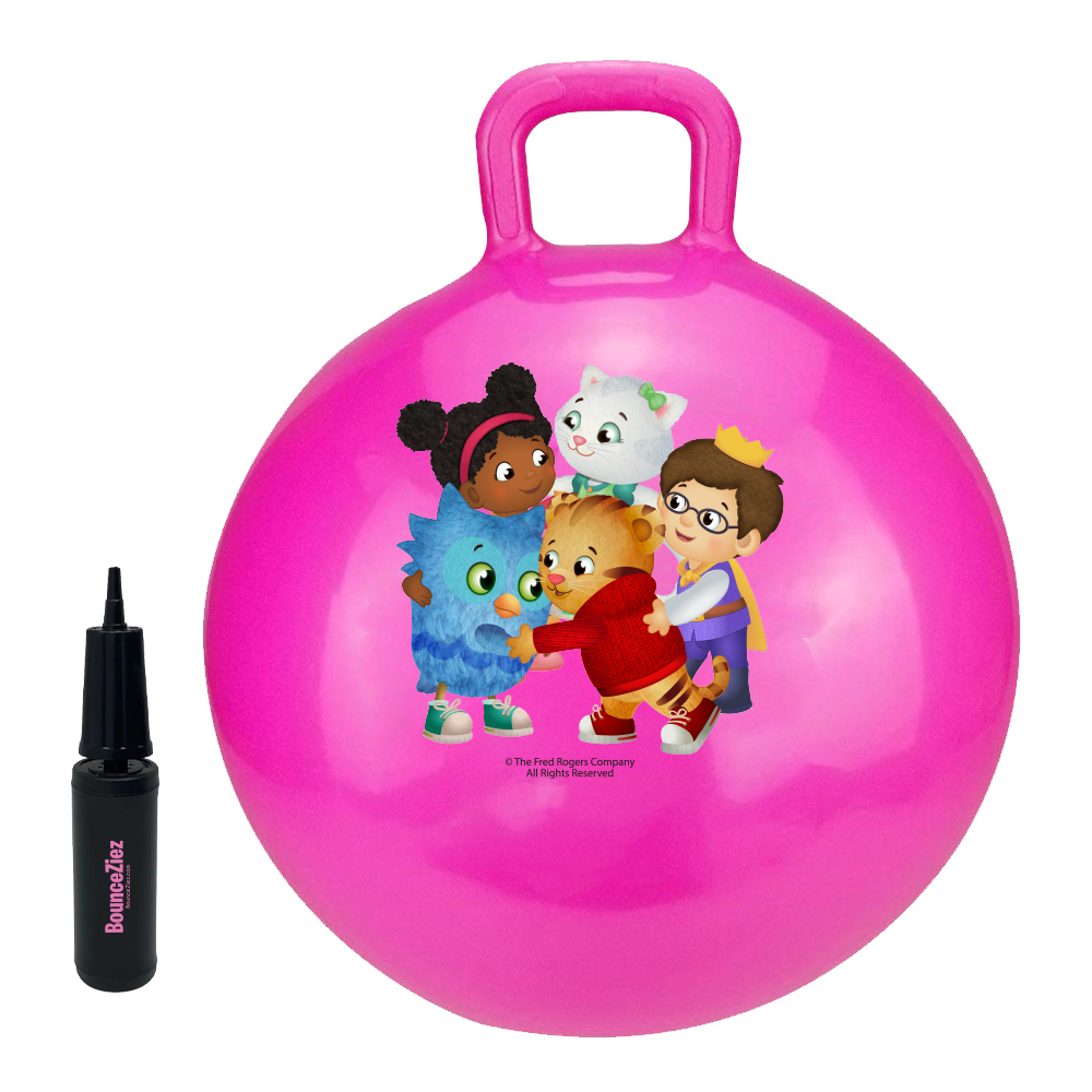 Daniel the Tiger 15-inch Hopper Ball - Hopper Ball Pink