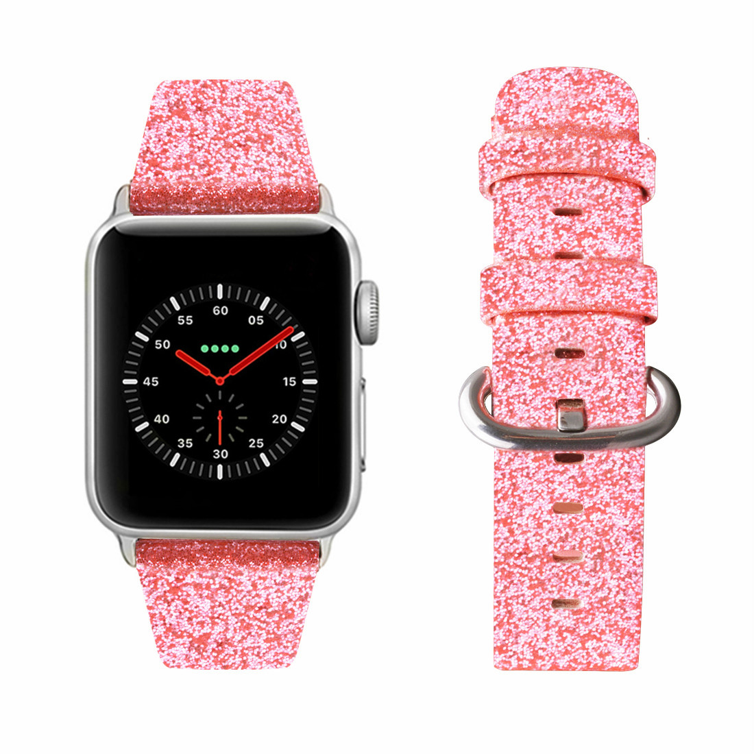 Waloo Brilliance Band for All Apple Watch Series  Brilliance Band  424445MM  Pink