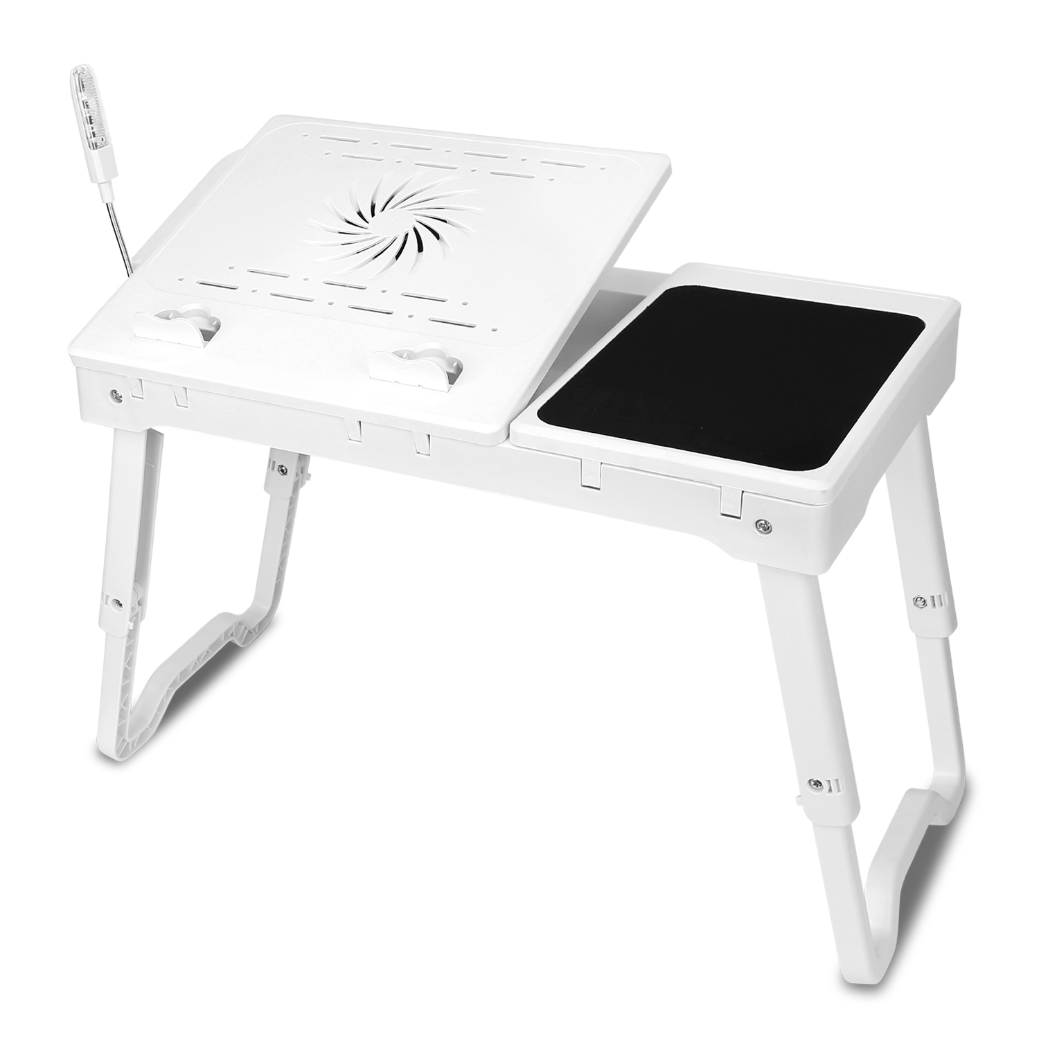 Foldable Laptop Table Desk - iMounTEK Foldable Laptop Table White-image-SKU3670410