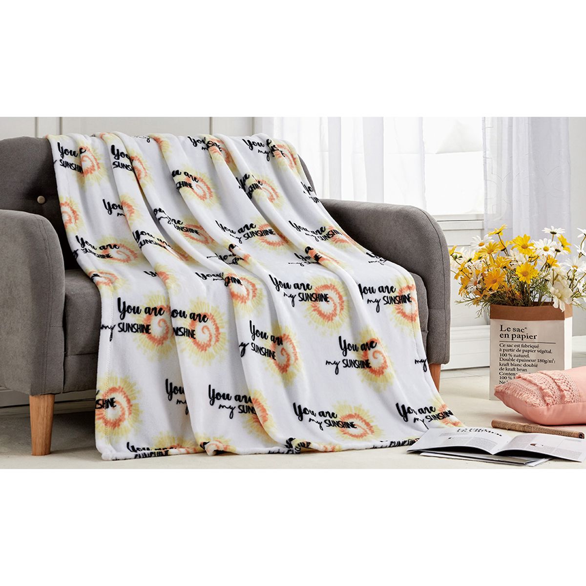 Noble House 50 x 70Inch Blanket  MY SUNSHINE 50 X 70 THROW