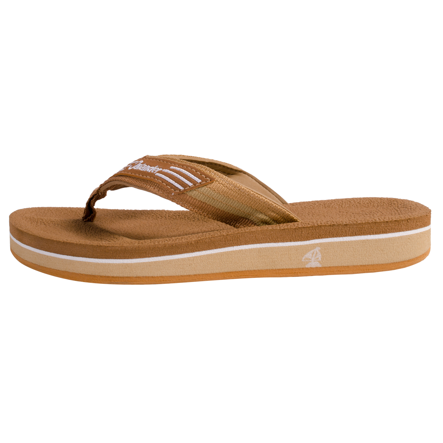 Islander All-Weather Flip-Flop Sandals - Brown - M6/W8