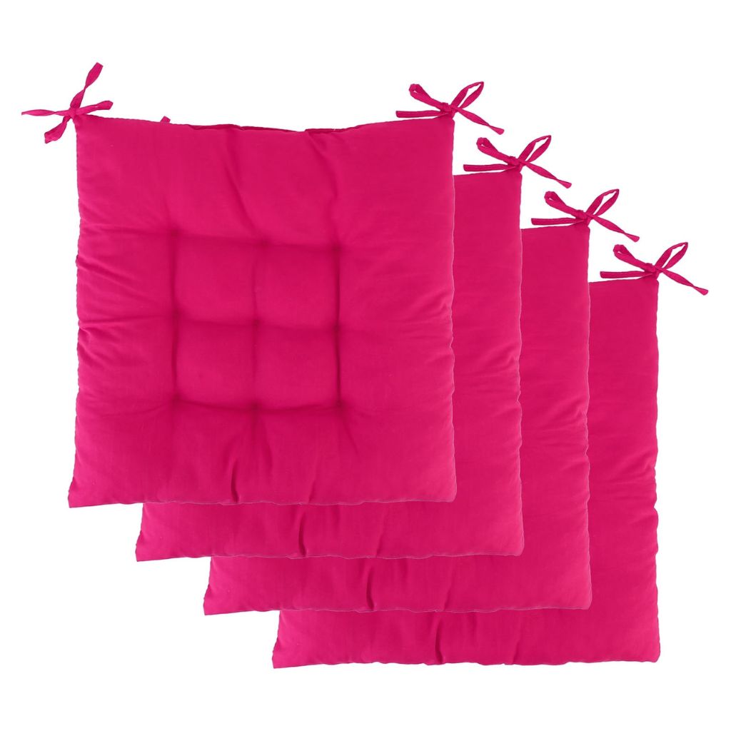 Chair Cushion Pads (Set of 4) - Red