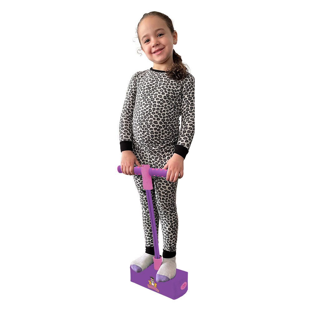 Hop & Squeak Pogo Stick - Pink/Purple