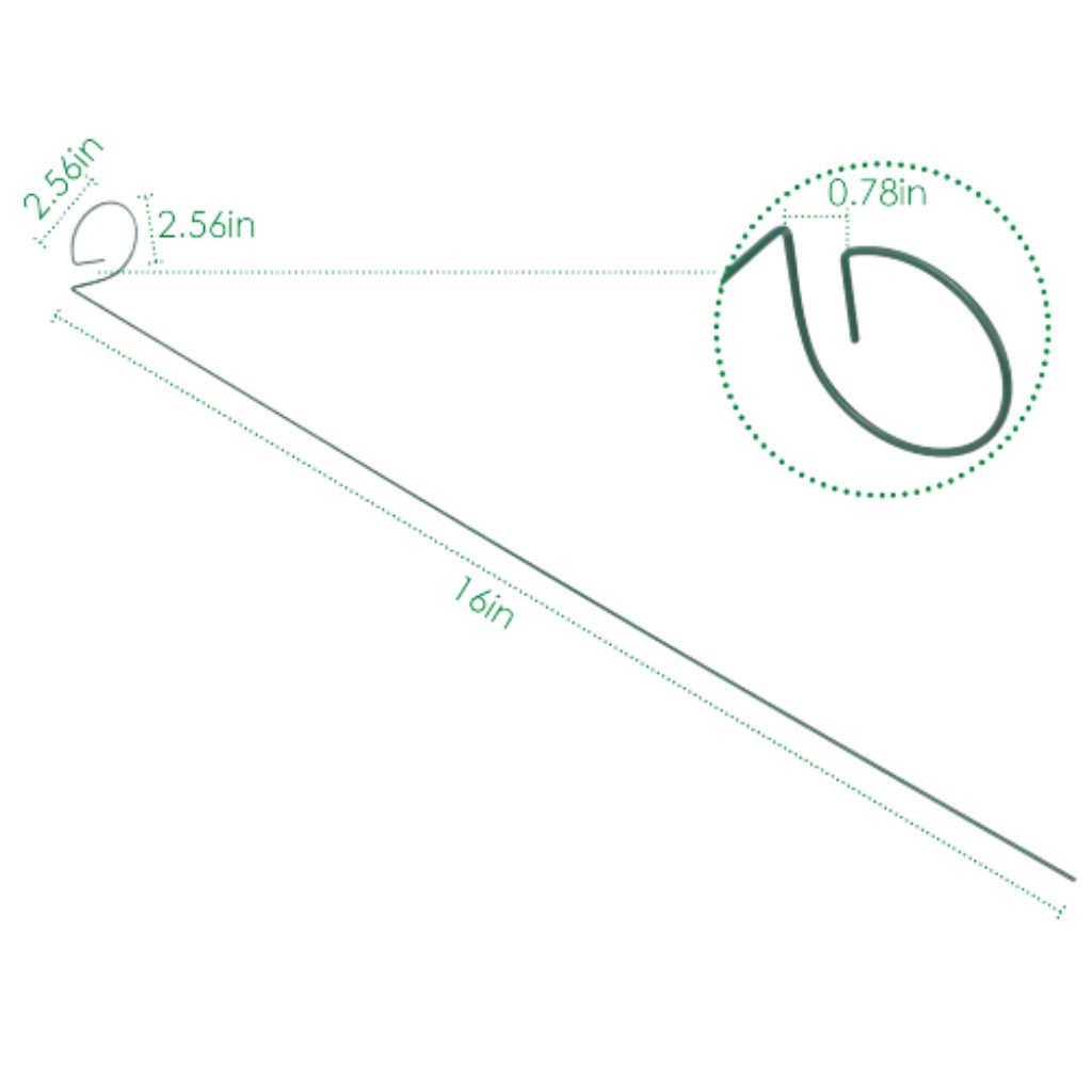 iNova™ Plant Support Stake (10-Pack) - 16''