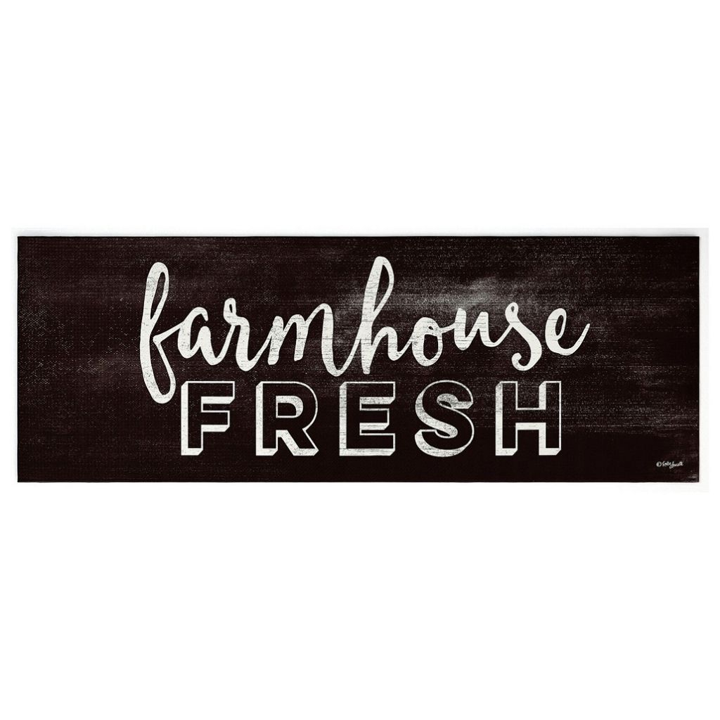 20 x 55-Inch Anti-Fatigue Kitchen Mat - Farmhouse Fresh
