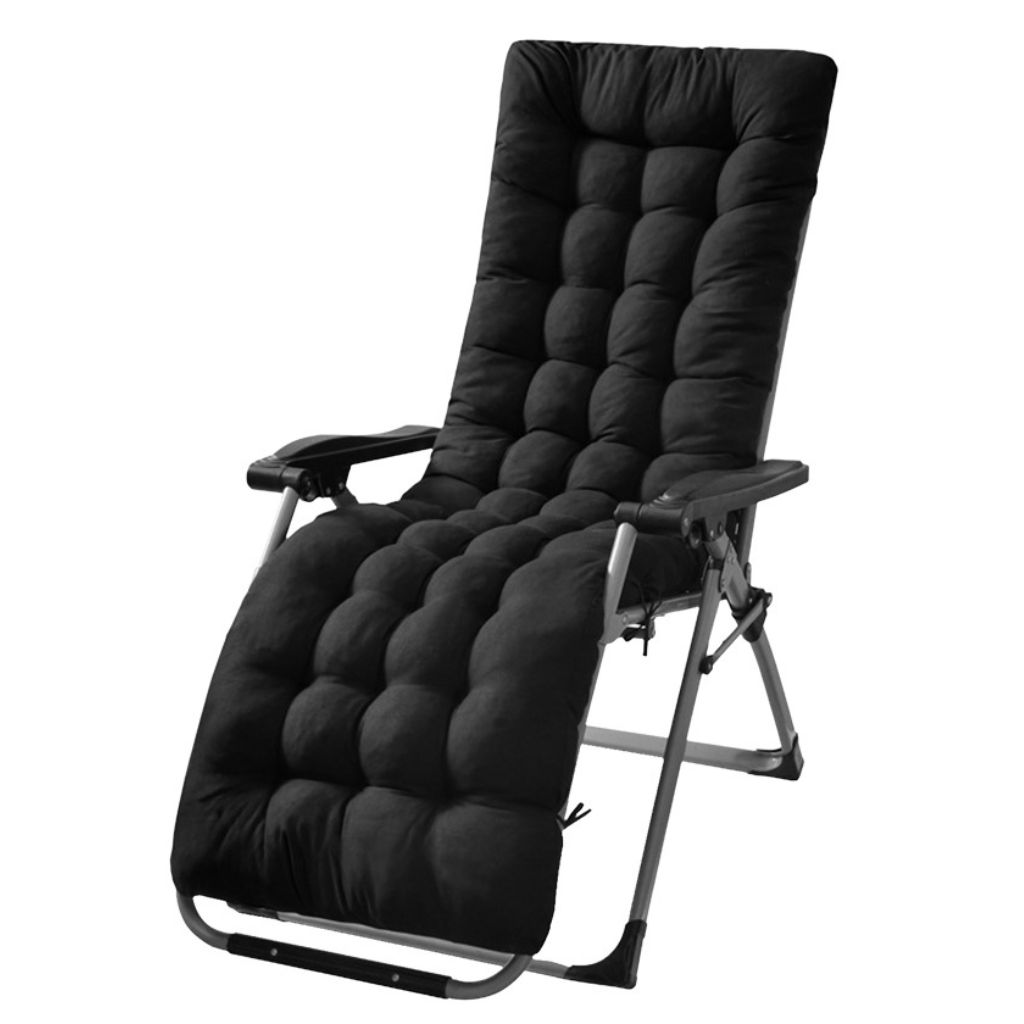 NewHome™ 67" x 22" Lounger Cushion - Black