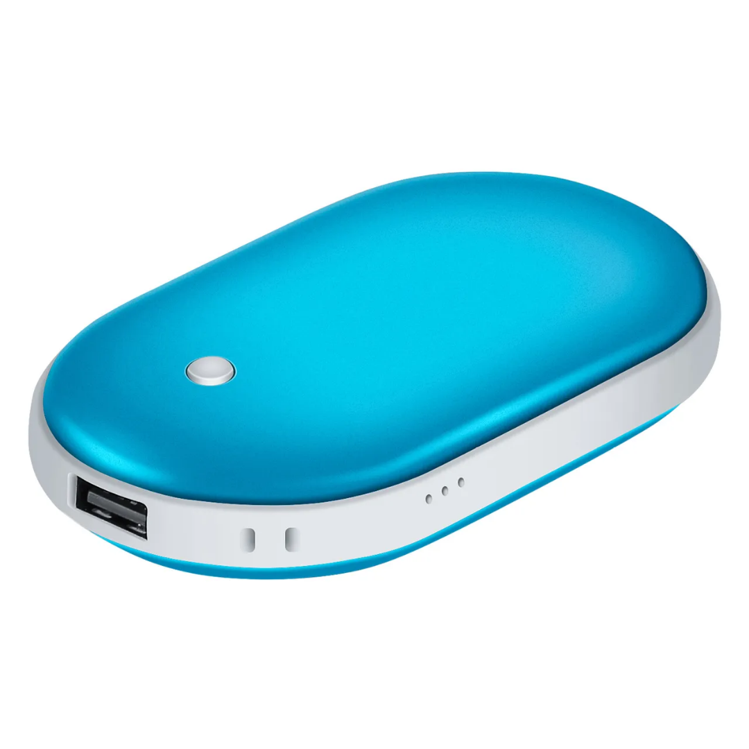 Portable Hand Warmer Power Bank - iMounTEK Hand Warmer Power Bank Blue