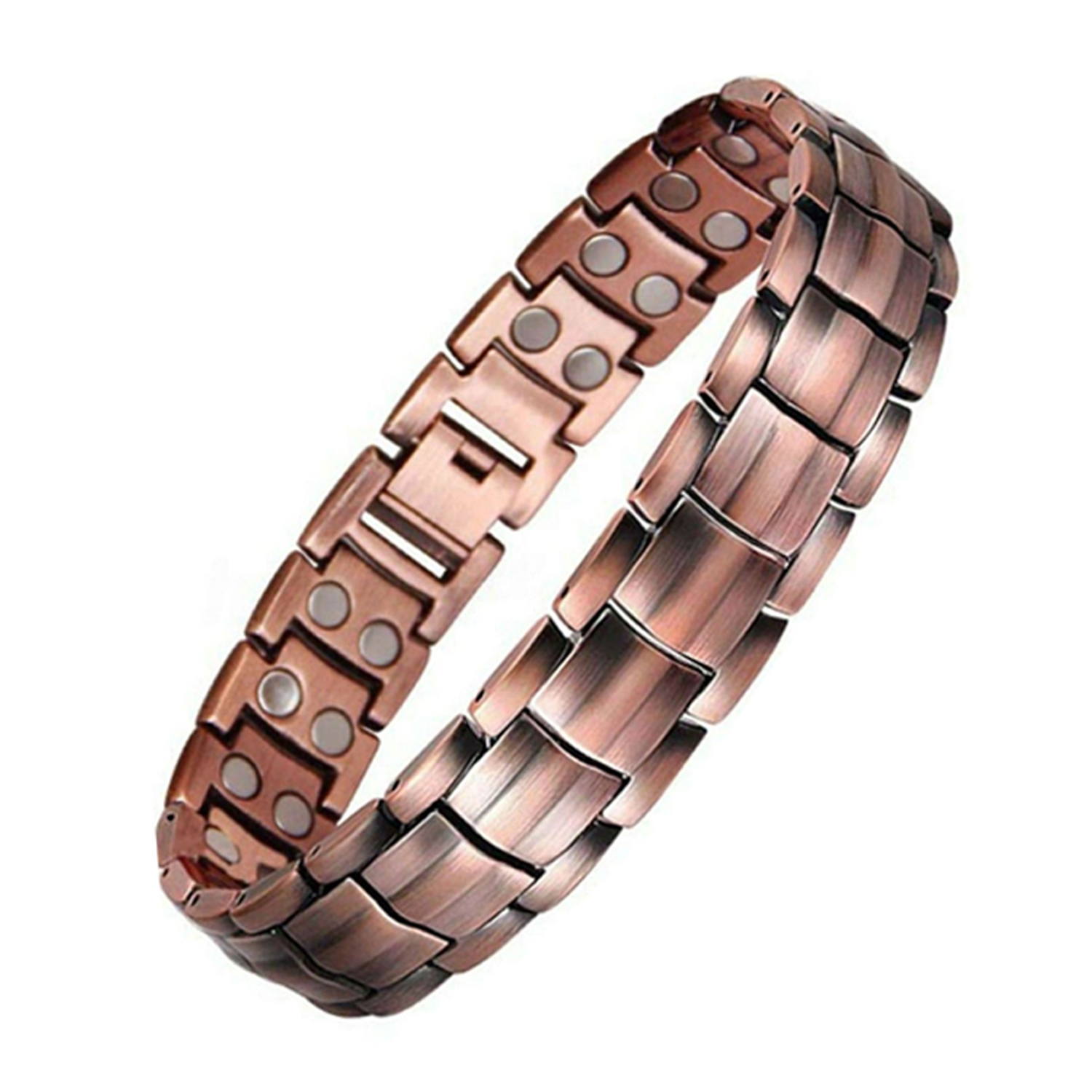 Magnetic Energy Therapy Bracelet for Pain Relief - Rose Gold