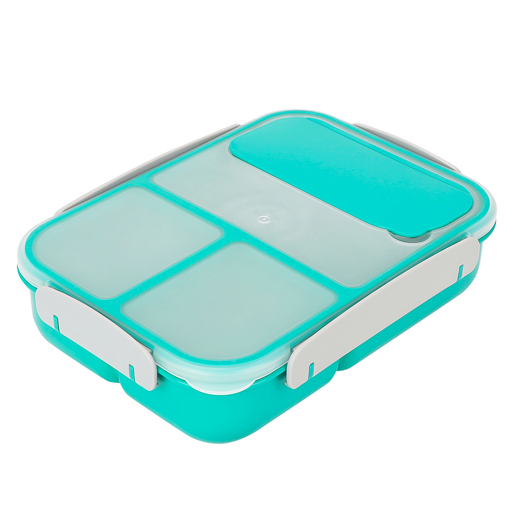 NewHome™ 3-Compartment Lunch Box - NewHome 3-Compartment Lunch Box Green