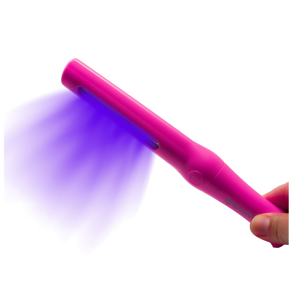 Aduro UClean Plus Portable UV Sanitizing Disinfecting Wand  Pink