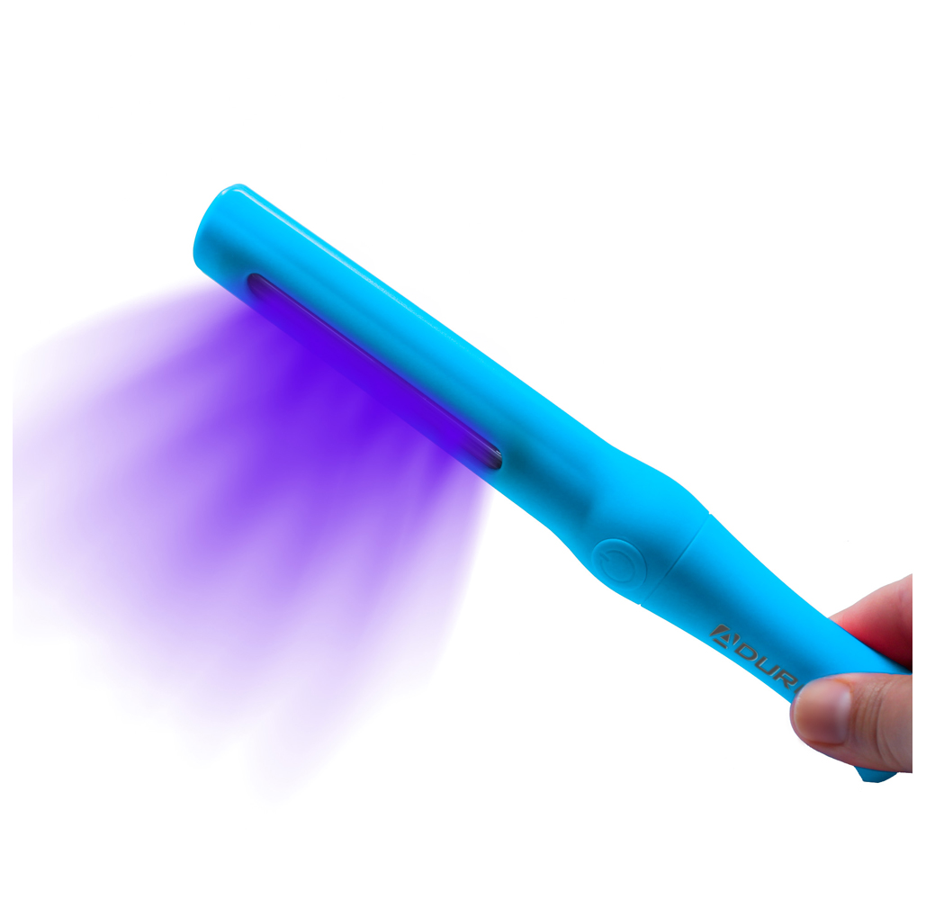 Aduro UClean Plus Portable UV Sanitizing Disinfecting Wand  Blue