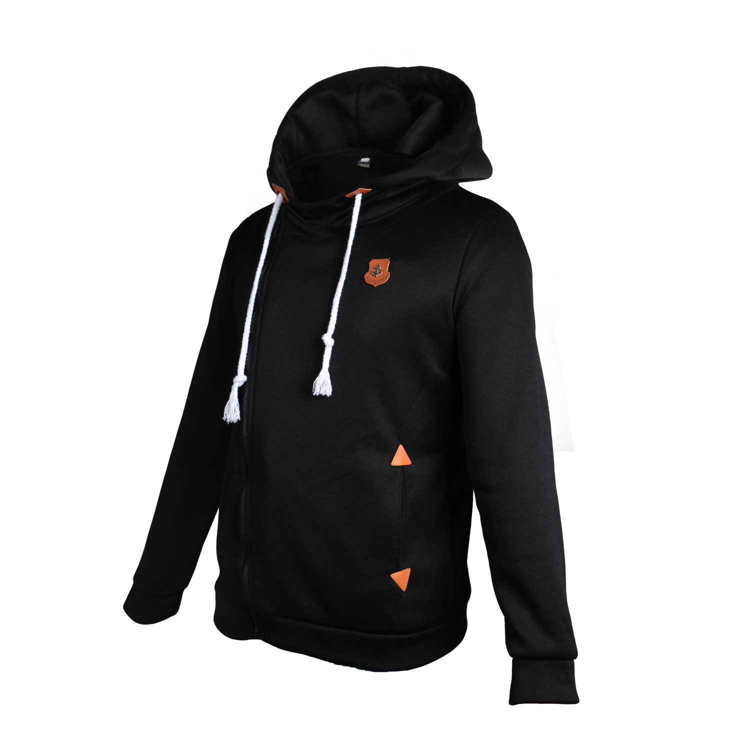 Women's Full Zip-up Brushed Inner Hoodie - Women's Zip-up Brushed Inner Hoodie L