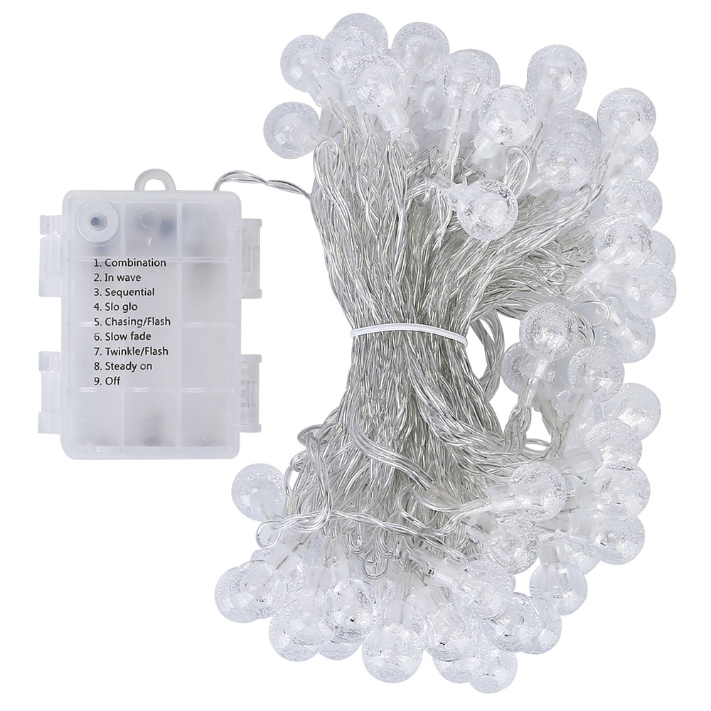 8-Mode Globe String Lights - iMounTEK 8-Mode Globe String Lights BAT
