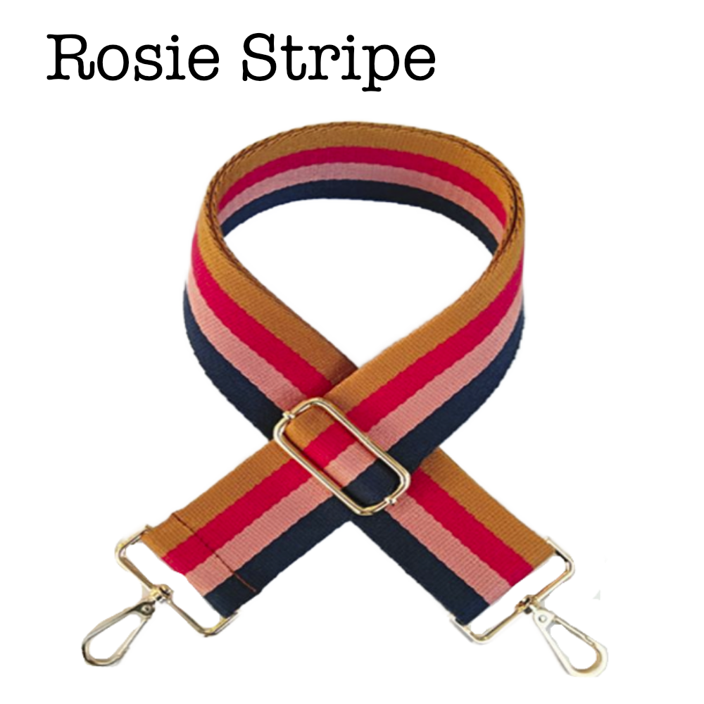 Bag Straps (24 Style Options) - Rosie Stripe