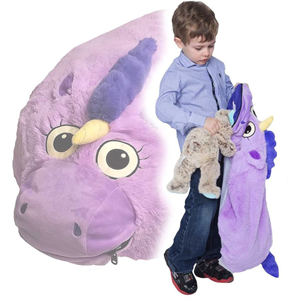 Muncheez Stuffed Animal Toy Organizer - Unbelievable Unicorn