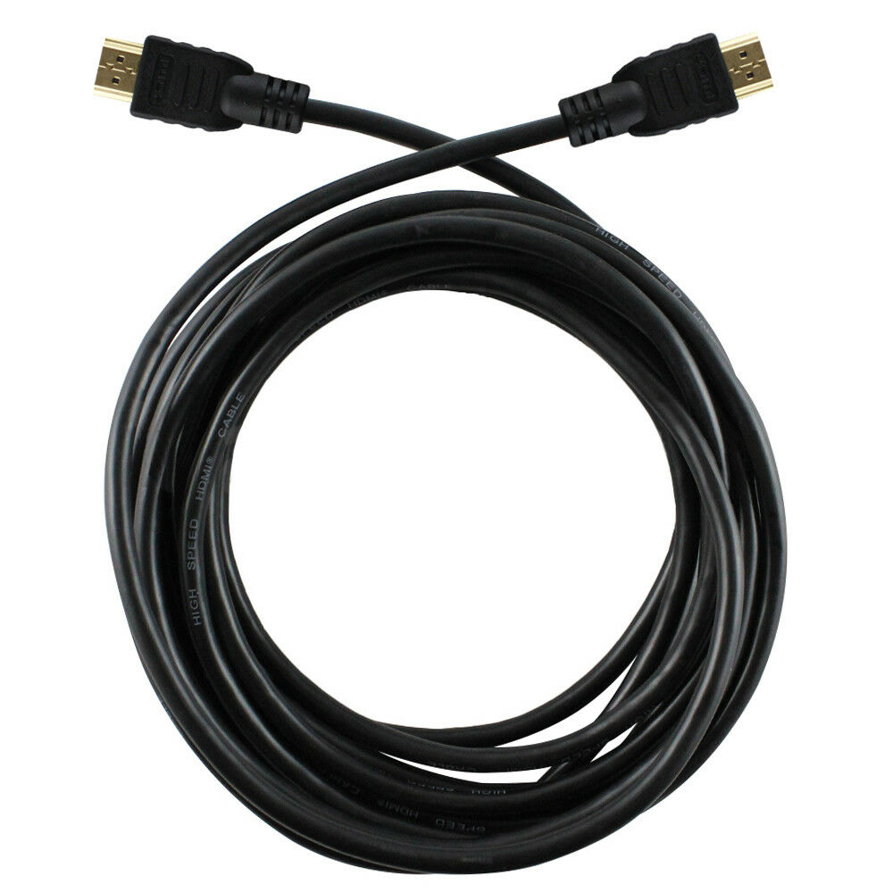 Fenzer Premium HDMI Male to HDMI Cable V1.4 (3ft-50ft) - HDMI to HDMI Cable 15FT (Copper)-image-YUG71204