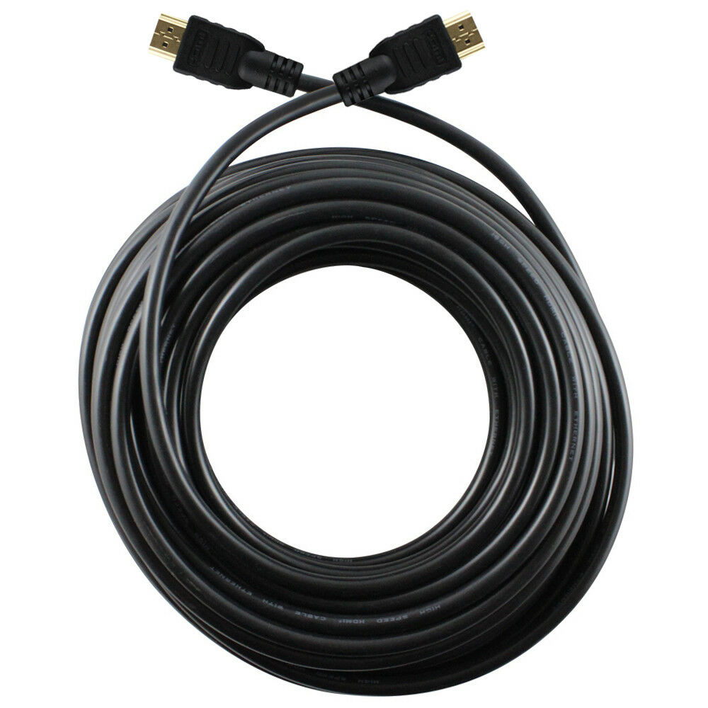 Fenzer Premium HDMI Male to HDMI Cable V1.4 (3ft-50ft) - HDMI to HDMI Cable 50FT (Copper)-image-YUG71206