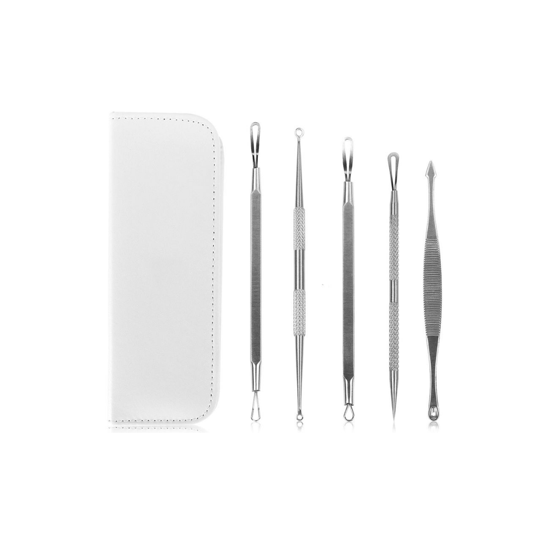 UntilGone – 5-Piece Skincare Blackhead Remover Kit – 5-Piece Skincare Blemish Remover Kit WHT