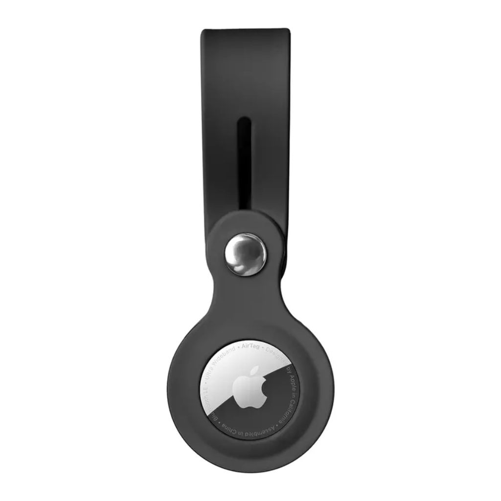 Silicone Loop AirTag Case - Black