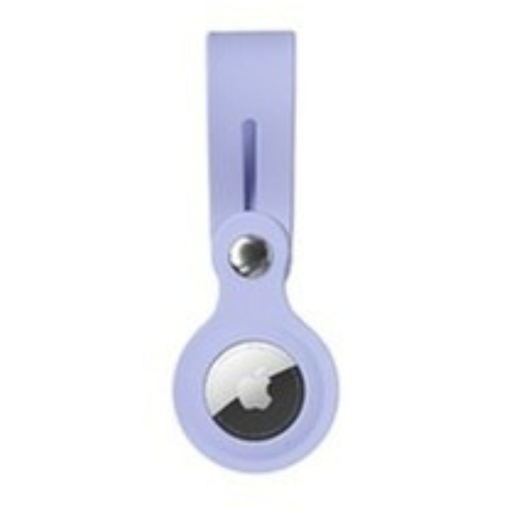 Silicone Loop AirTag Case - Lavender