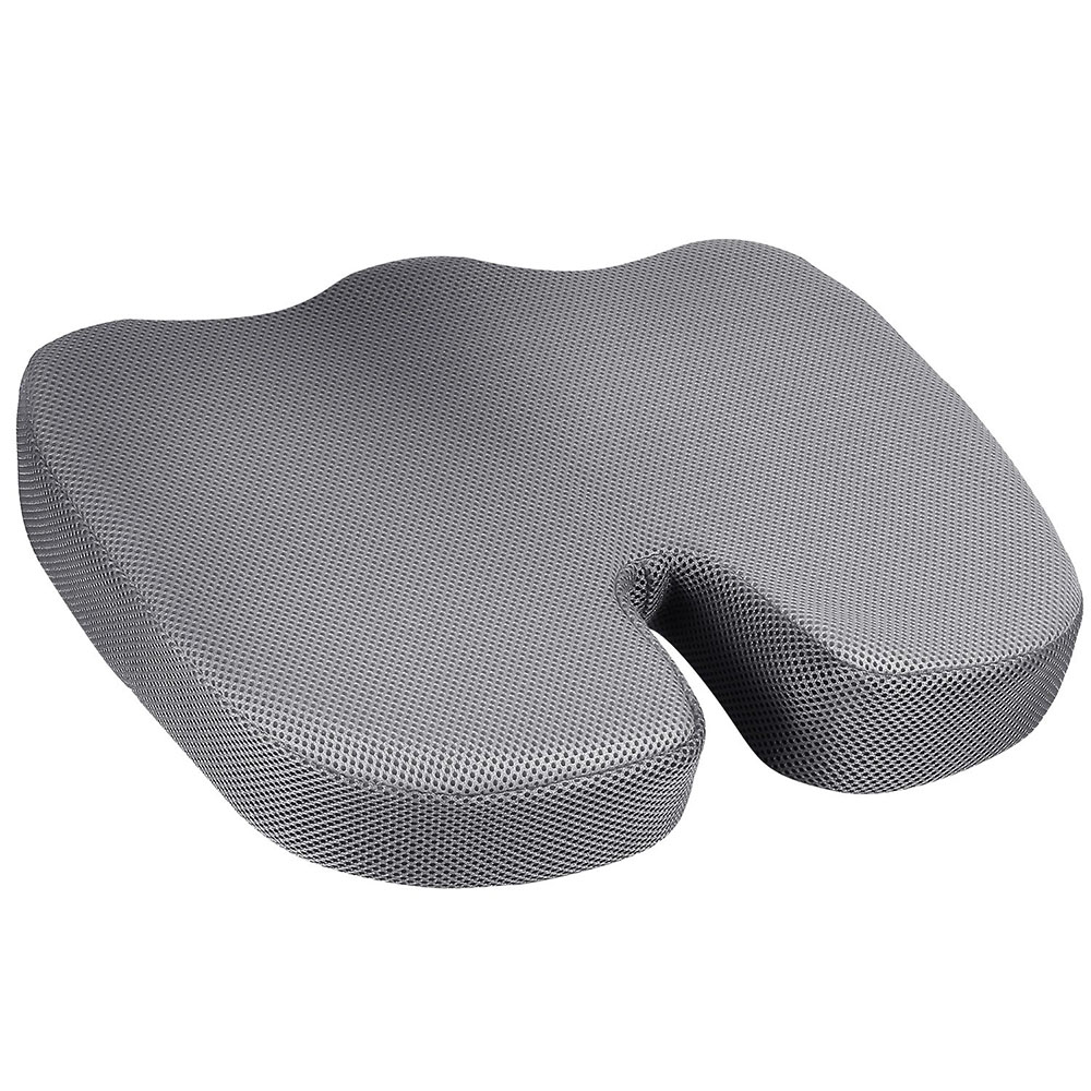 NewHome™ Memory Foam Seat Cushion - NewHome Memory Foam Seat Cushion GRY