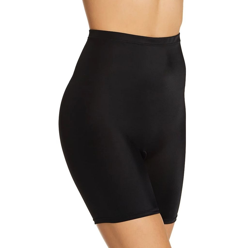 Maidenform® Women’s Cool Comfort® Flexees Smooths Shapewear - 2X-Large - Black Thigh Slimmer-image-SKU2004248