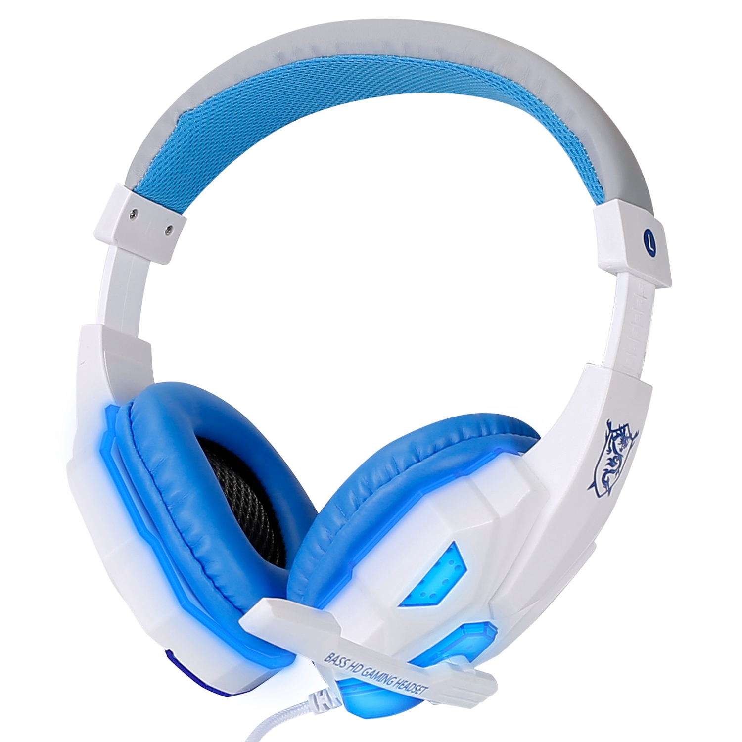 Photos - Mobile Phone Headset Inova ® Over-Ear Gaming Headset -  Over-ear Gaming Headset White 