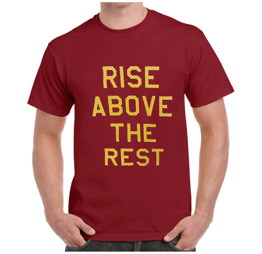 New Balance Mens Rise Above The Rest TShirt  Red  XLarge