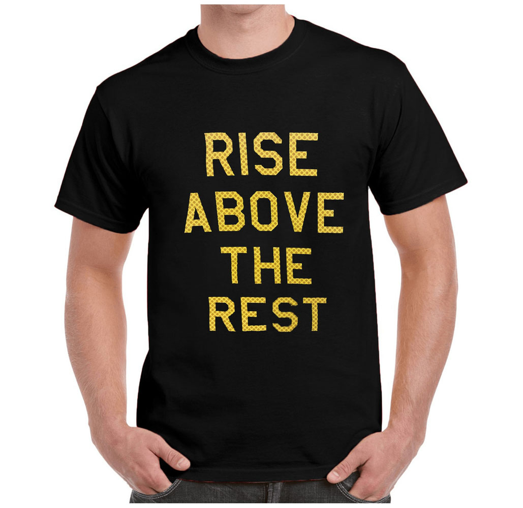 New Balance Mens Rise Above The Rest TShirt  Black  Medium