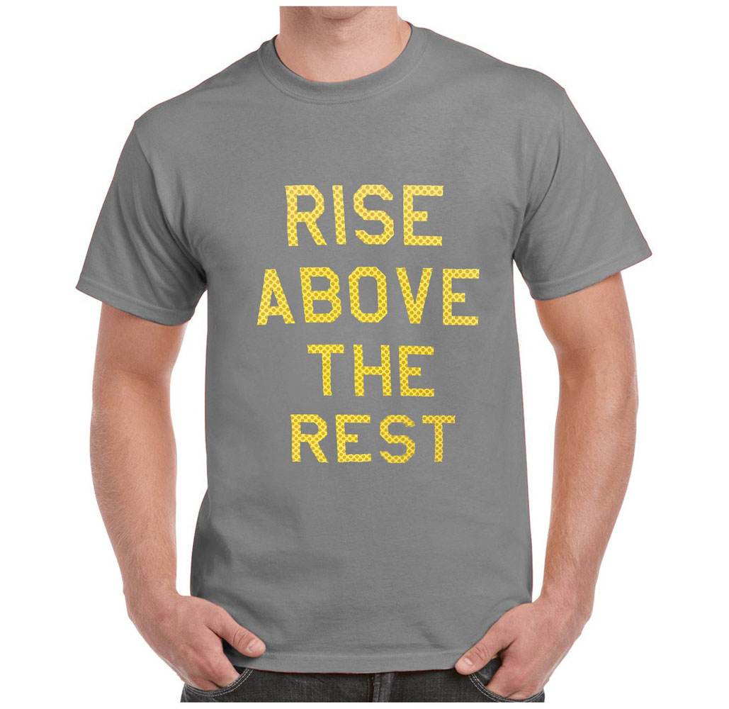 New Balance Mens Rise Above The Rest TShirt  Gray  Large